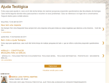 Tablet Screenshot of ajudateologica.blogspot.com