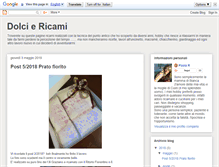 Tablet Screenshot of dolciericami.blogspot.com