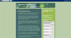 Desktop Screenshot of facetimewithgod.blogspot.com