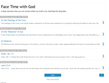 Tablet Screenshot of facetimewithgod.blogspot.com