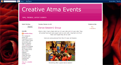 Desktop Screenshot of creativeatma.blogspot.com