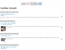 Tablet Screenshot of morriscardiology.blogspot.com