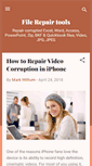 Mobile Screenshot of file-repair.blogspot.com