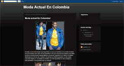 Desktop Screenshot of moda-colombia.blogspot.com