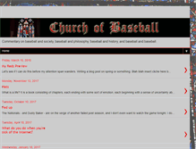 Tablet Screenshot of baseballchurch.blogspot.com