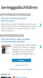 Mobile Screenshot of lovinggodschildren.blogspot.com