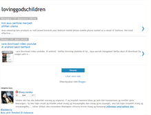 Tablet Screenshot of lovinggodschildren.blogspot.com