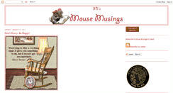 Desktop Screenshot of mousemusings-bbb.blogspot.com