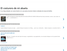 Tablet Screenshot of elcosturerodemiabuela.blogspot.com