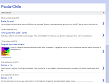 Tablet Screenshot of pauta-chile.blogspot.com