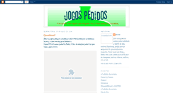 Desktop Screenshot of jogospedidos.blogspot.com