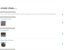 Tablet Screenshot of createchaos.blogspot.com