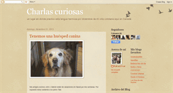Desktop Screenshot of charlascuriosas.blogspot.com