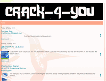 Tablet Screenshot of crack-4-you.blogspot.com