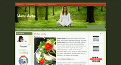 Desktop Screenshot of mano-dieta.blogspot.com