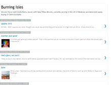 Tablet Screenshot of burningisles.blogspot.com