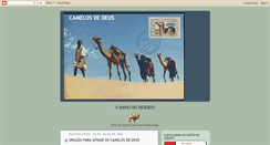 Desktop Screenshot of camelosdedeus.blogspot.com