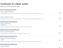 Tablet Screenshot of confessionofabookjunkie.blogspot.com