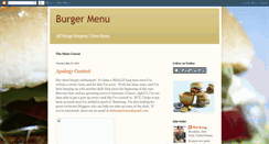 Desktop Screenshot of burgermenu.blogspot.com