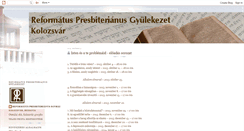 Desktop Screenshot of presbiterianus.blogspot.com