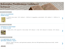 Tablet Screenshot of presbiterianus.blogspot.com