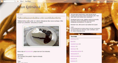 Desktop Screenshot of anunkeittiossa.blogspot.com