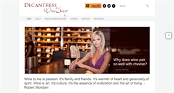 Desktop Screenshot of decantress-decantresswinediary.blogspot.com