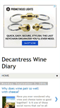 Mobile Screenshot of decantress-decantresswinediary.blogspot.com