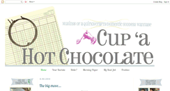 Desktop Screenshot of cupahotchocolate.blogspot.com