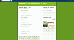 Desktop Screenshot of aimabroadvolunteering.blogspot.com