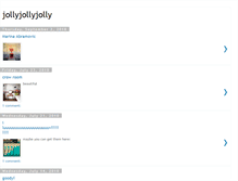 Tablet Screenshot of jollyjollyjolly.blogspot.com