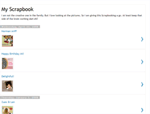Tablet Screenshot of my-scrapbookings.blogspot.com