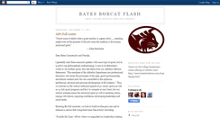 Desktop Screenshot of batesbobcatflash.blogspot.com