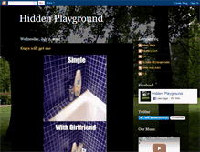 Tablet Screenshot of hiddenplaygrounds.blogspot.com