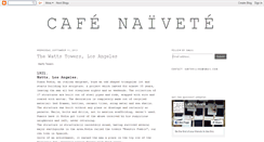 Desktop Screenshot of cafenaivete.blogspot.com