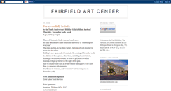 Desktop Screenshot of fairfieldartcenter.blogspot.com