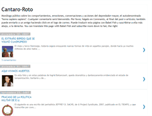 Tablet Screenshot of cantarorroto.blogspot.com