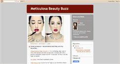 Desktop Screenshot of meticulosabeauty.blogspot.com