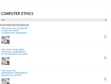 Tablet Screenshot of ethicsofcumputer.blogspot.com