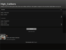 Tablet Screenshot of highcaliber.blogspot.com