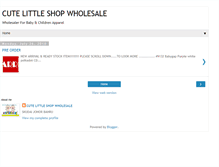 Tablet Screenshot of cutelittleshopwholesale.blogspot.com