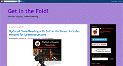 Desktop Screenshot of getinthefold.blogspot.com