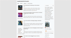 Desktop Screenshot of diariosofisticado.blogspot.com