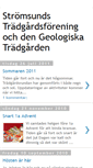 Mobile Screenshot of geologiskatradgarden.blogspot.com