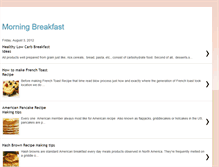 Tablet Screenshot of morningbreakfasts.blogspot.com