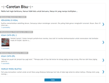 Tablet Screenshot of coretanbisu.blogspot.com