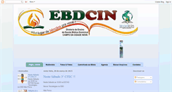 Desktop Screenshot of ebdsemanadabiblia.blogspot.com