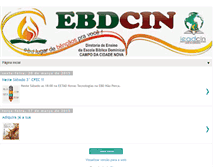 Tablet Screenshot of ebdsemanadabiblia.blogspot.com