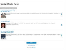 Tablet Screenshot of newsforsocialmedia.blogspot.com