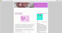 Desktop Screenshot of preemieparenting.blogspot.com